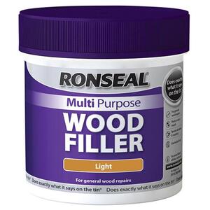 Ronseal Multi Purpose Wood Filler Tub Light 465G