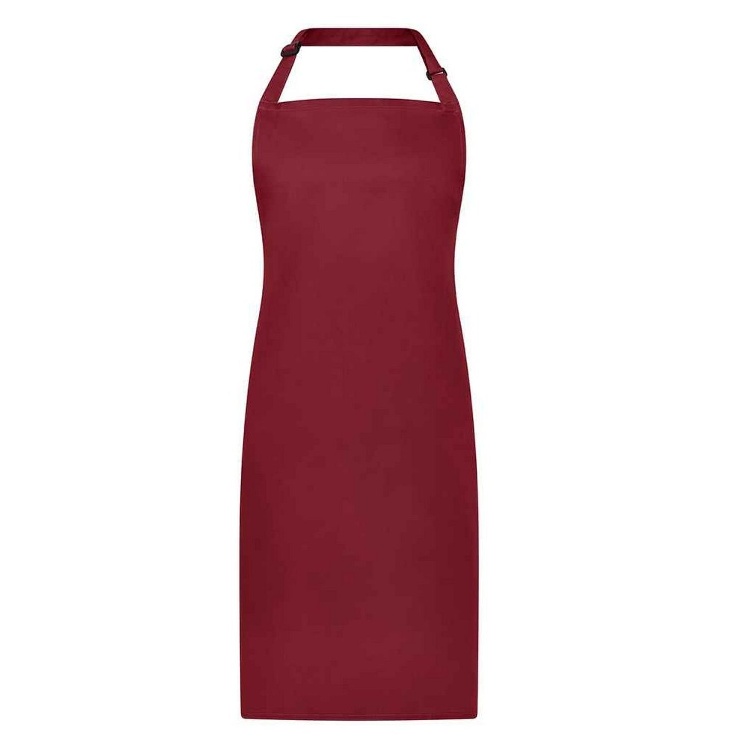 Brand Lab Unisex Adult Bibbed Apron - Burgundy
