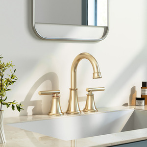 Darphe 3 Hole Bathroom Basin Tap with Drainer