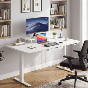 Electric Standing Desk, Height Adjustable Desk, 140 x 70 cm