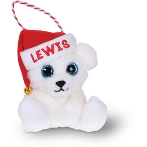 Personalised My Christmas Bear Decoration - 100+ Titles - Lewis