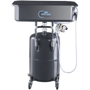 SwitZer 50L Pneumatic Parts Washer Cleaning Tank Grey