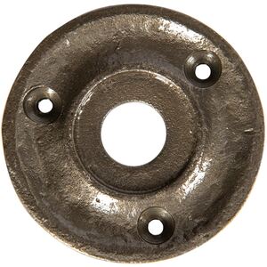Round Rim & Mortice Door Knob - W60mm - Raw - Pack of 2