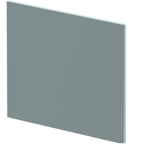 1700mm Chartley L Shape Square End Bath Panel - Matt Coastal Grey