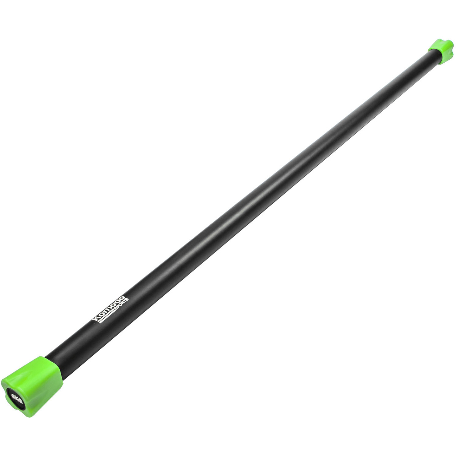 Komodo Aerobic Weighted Exercise Bar - 6Kg - Black