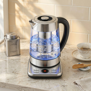 HOMCOM Electric Kettle, 1.7L 3KW Water Kettle