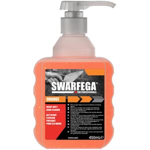 Swarfega® orange hand cleaner 450ml pump bottle