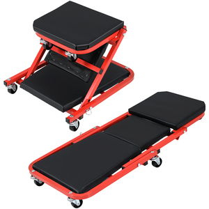 2 in 1 Rolling Roller Garage Seat
