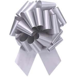 Silver Pull Bows 32mm (pack of 10)