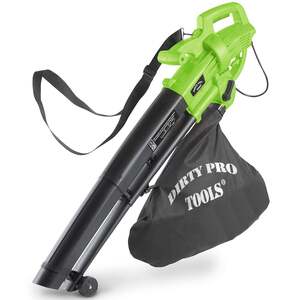 3 in 1 3000w Electric Leaf Blower Vacuum Shredder with 45l Bag