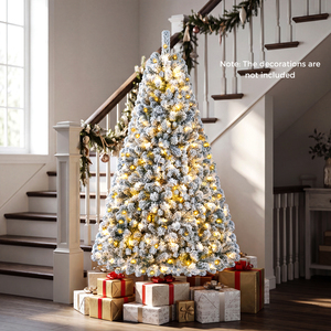 6 FT Snow Flocked Artificial Christmas Tree