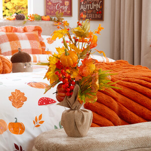 Autumnal Floral Table Tree