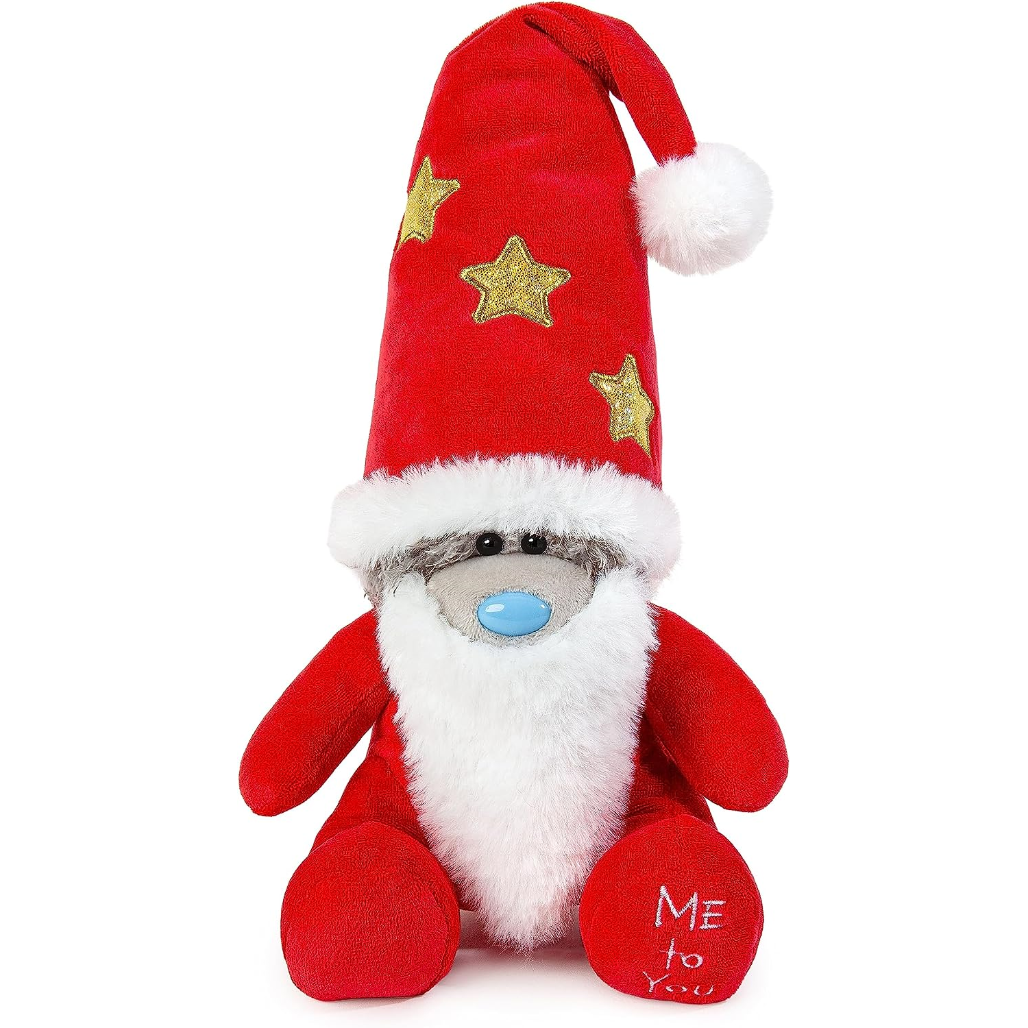 Me To You Tatty Teddy Dressed As Cute Christmas Gonk 17Cm High - Grey