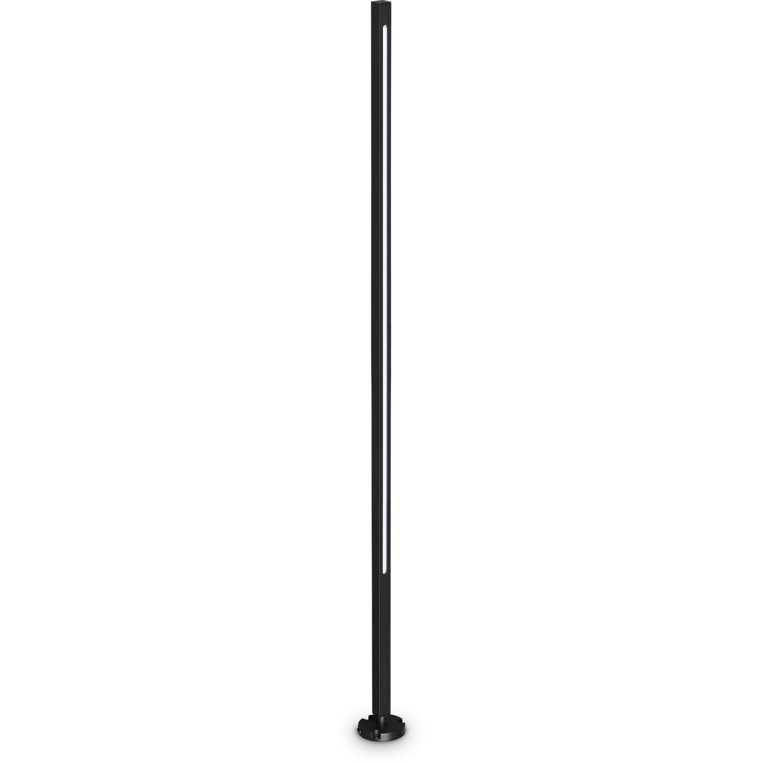 Ideal Lux Lighting Jedi Bollard Light Black - Black