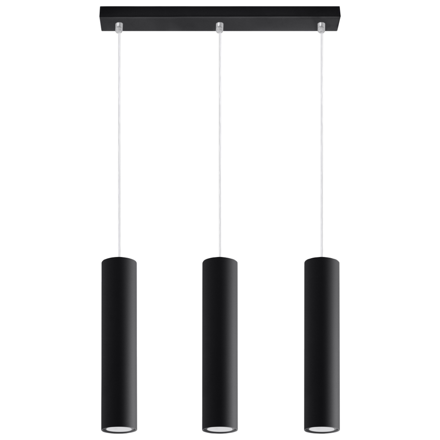 Sollux Lighting Black Hanging Lamp Lagos 3L - Image 2