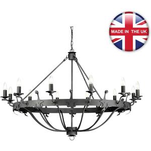Windsor Chandelier Grey