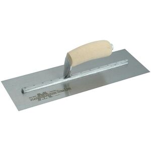 Marshalltown Cement Finishing Trowel, Wooden Handle