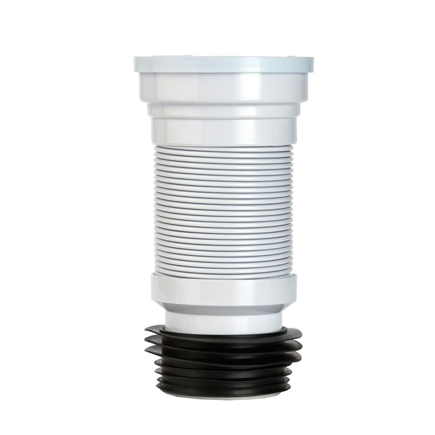 Make Flexible Wc Pan Connector - White/Black