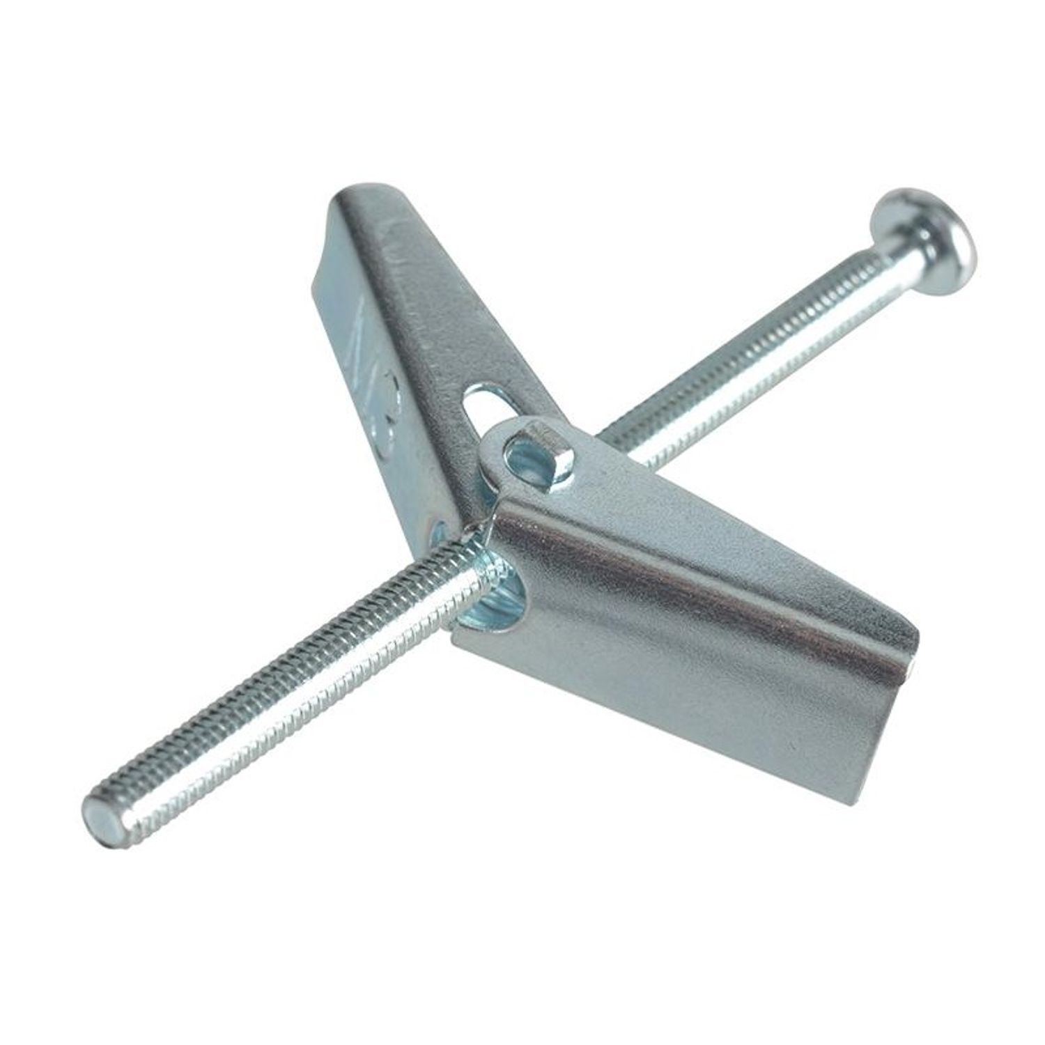 Forgefix Plasterboard Spring Toggle Zp M3 X 50Mm Forgepack 8 - Multi Colour