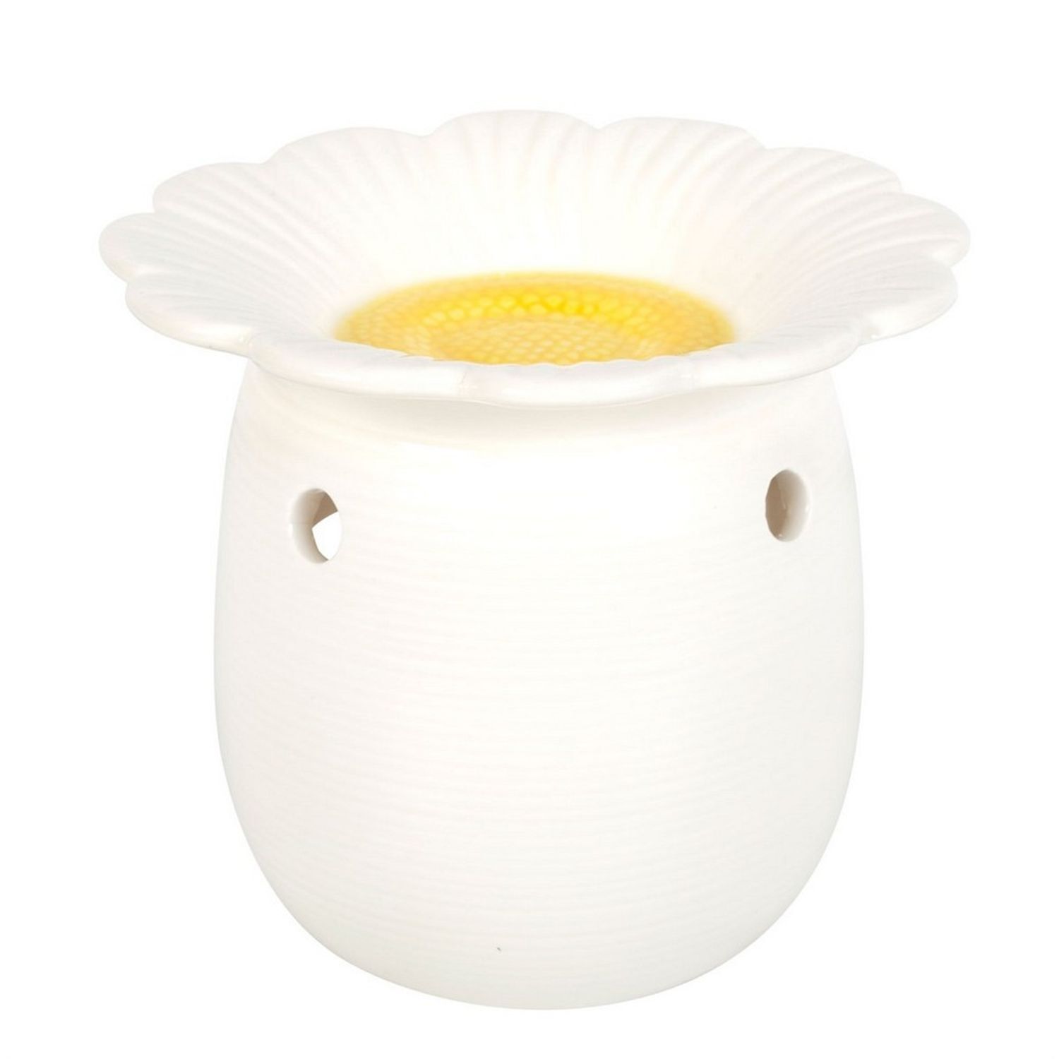  - Something Different Daisy Oil Burner White (One Size) - Image 3