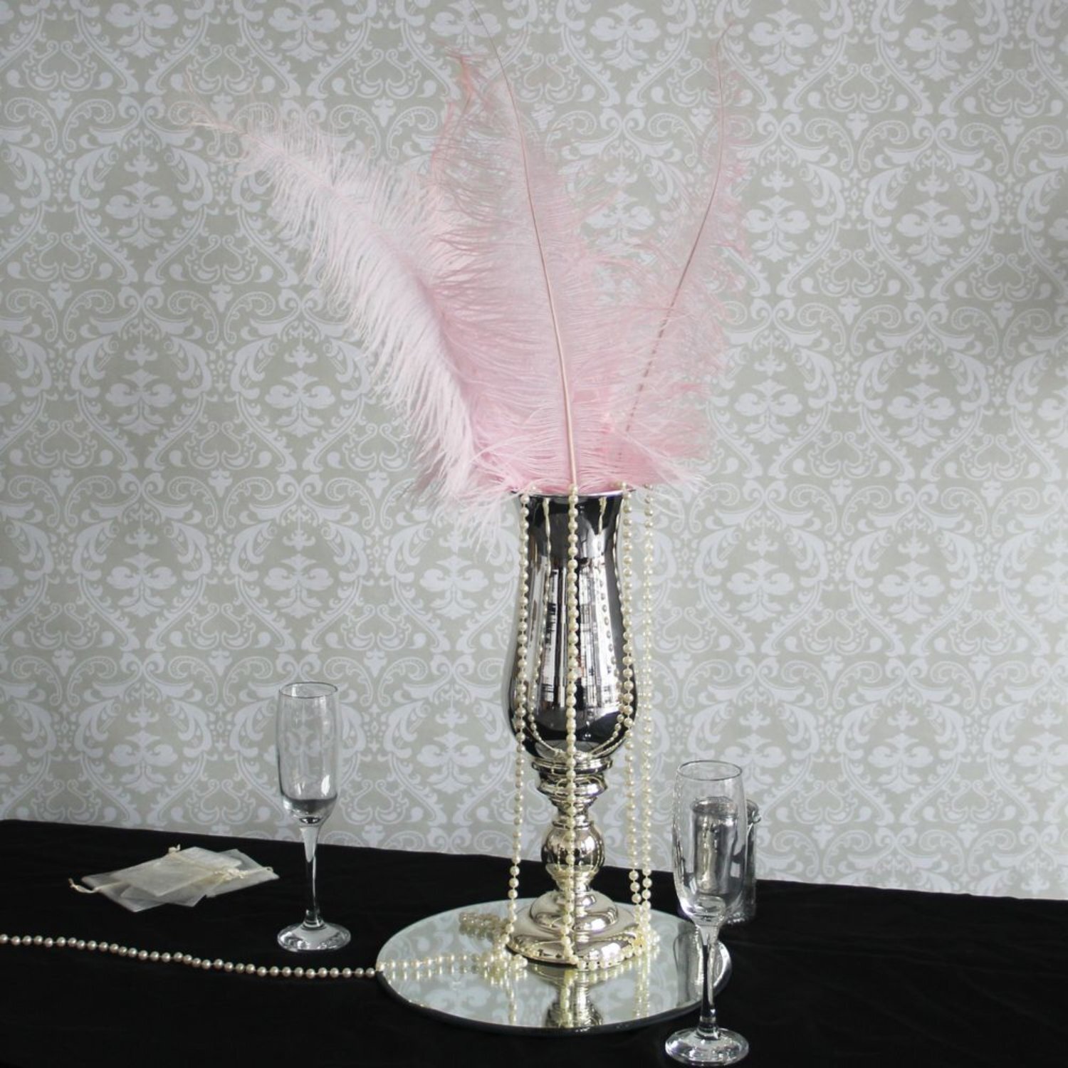 Kdmd Unisex Light Pink Feathers X 5 - Image 2