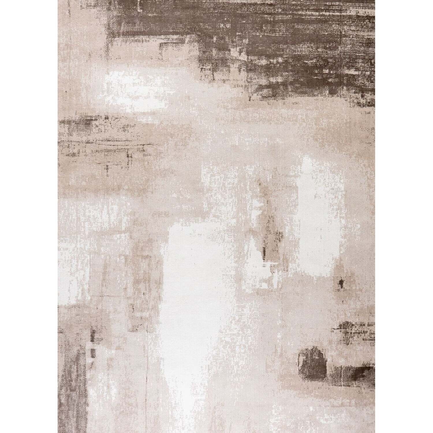 The Rugs Elaris Abstract Rug - Navy 200 X 290 Cm - Beige / 170Cm - Image 3