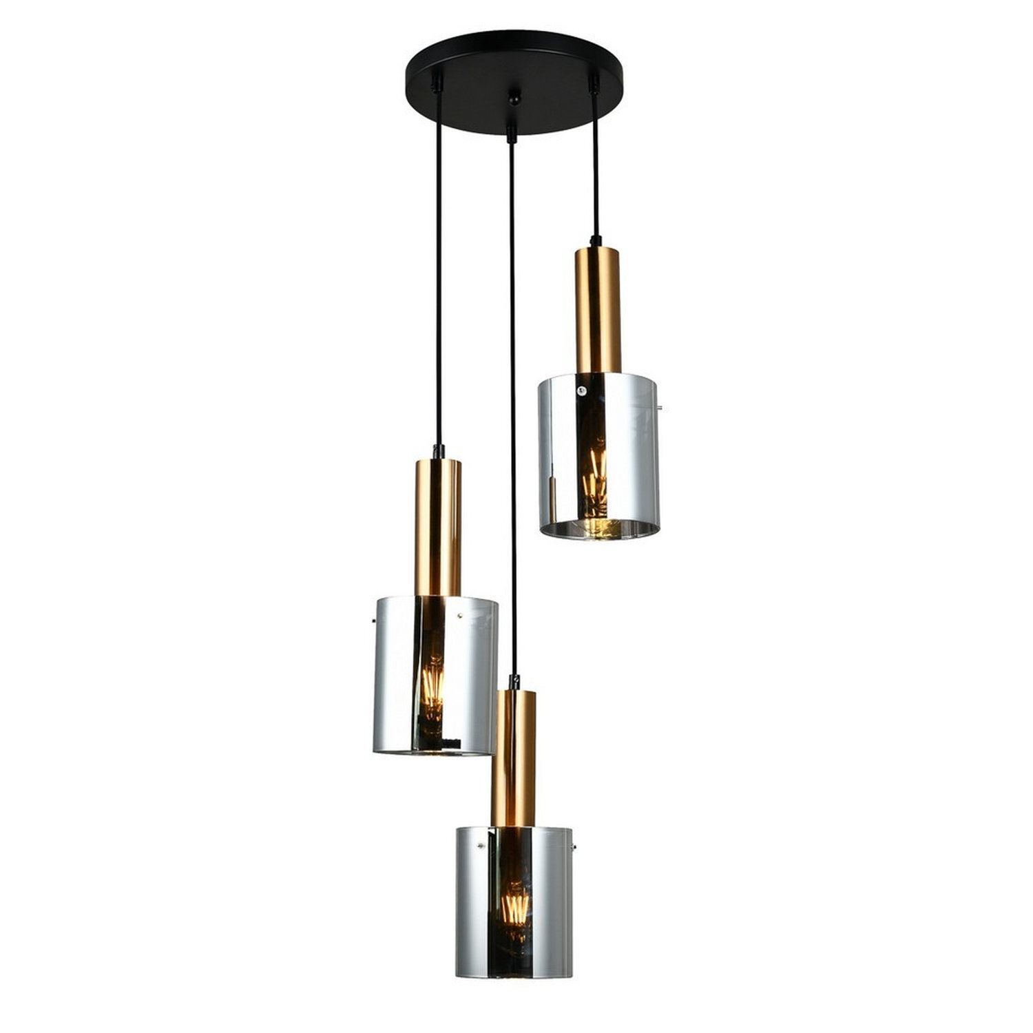Italux Lighting Modern Pendant Light Brass K - Brass