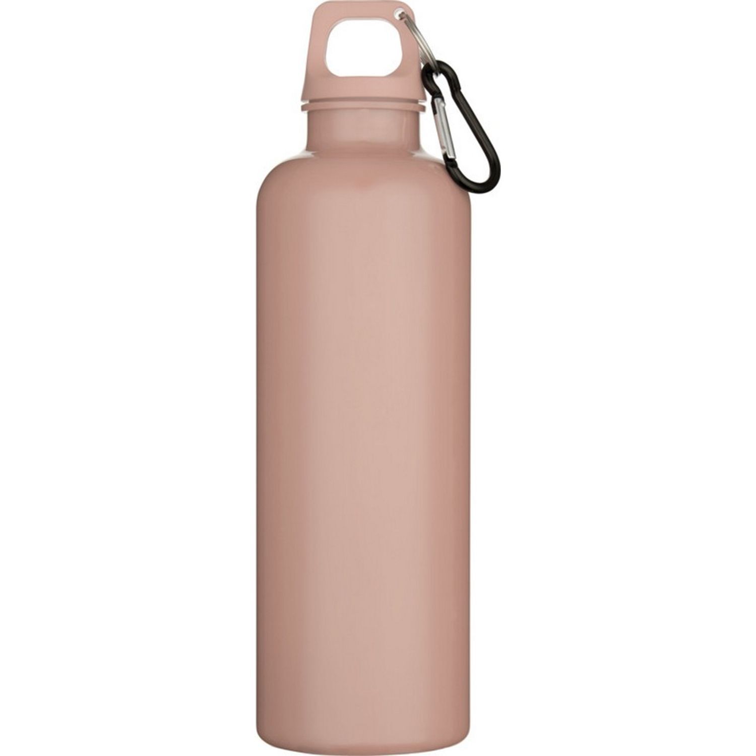 Floso Oregon Recycled Plastic Carabiner Clip 750Ml Water Bottle B - Dusty Pink