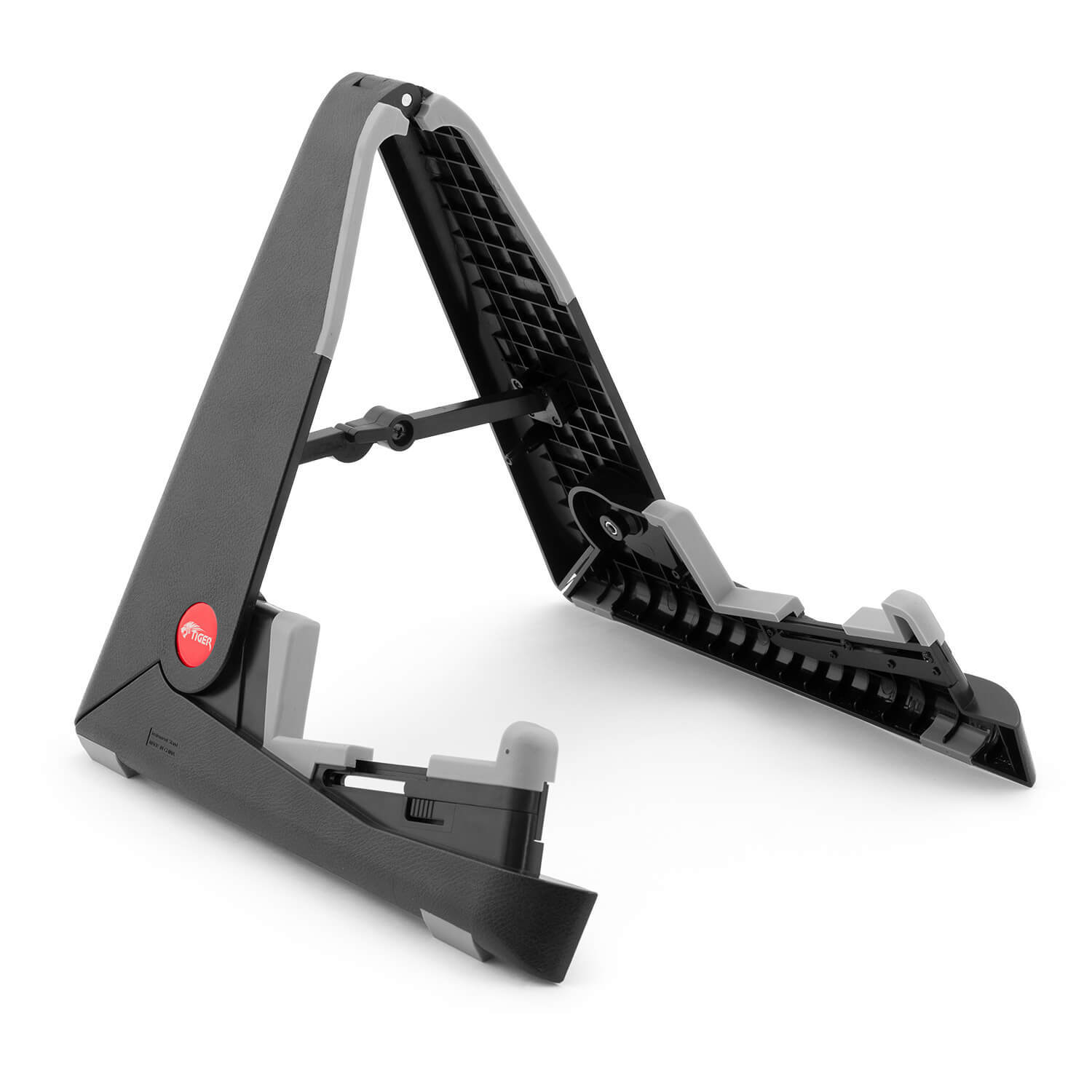 Tiger GST63-BK A Frame Guitar Stand – Portable Foldable Guitar Stand | for Electric, Acoustic, Classical and Bass Guitars - Image 2
