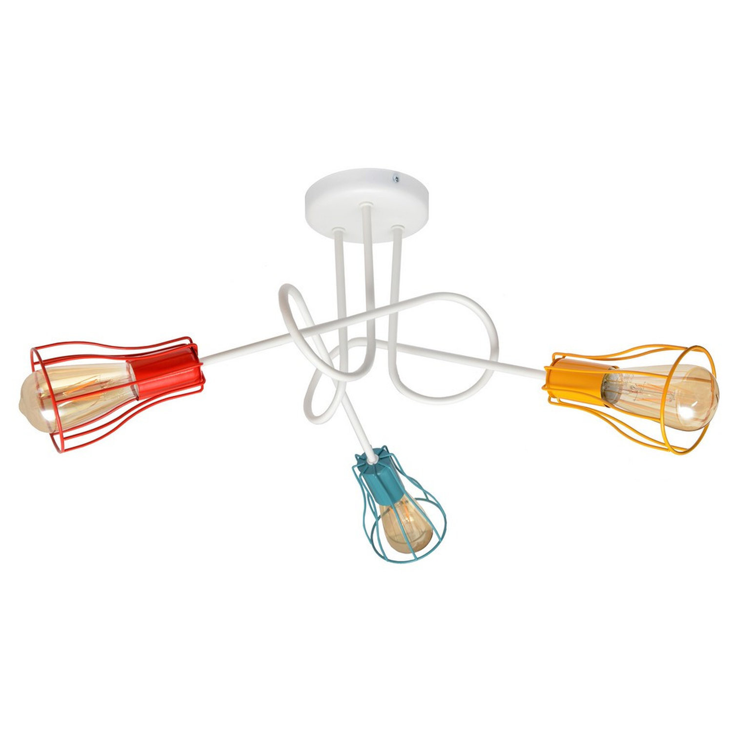 Helam Lighting Oxford Ceiling Light Multi-Coloured