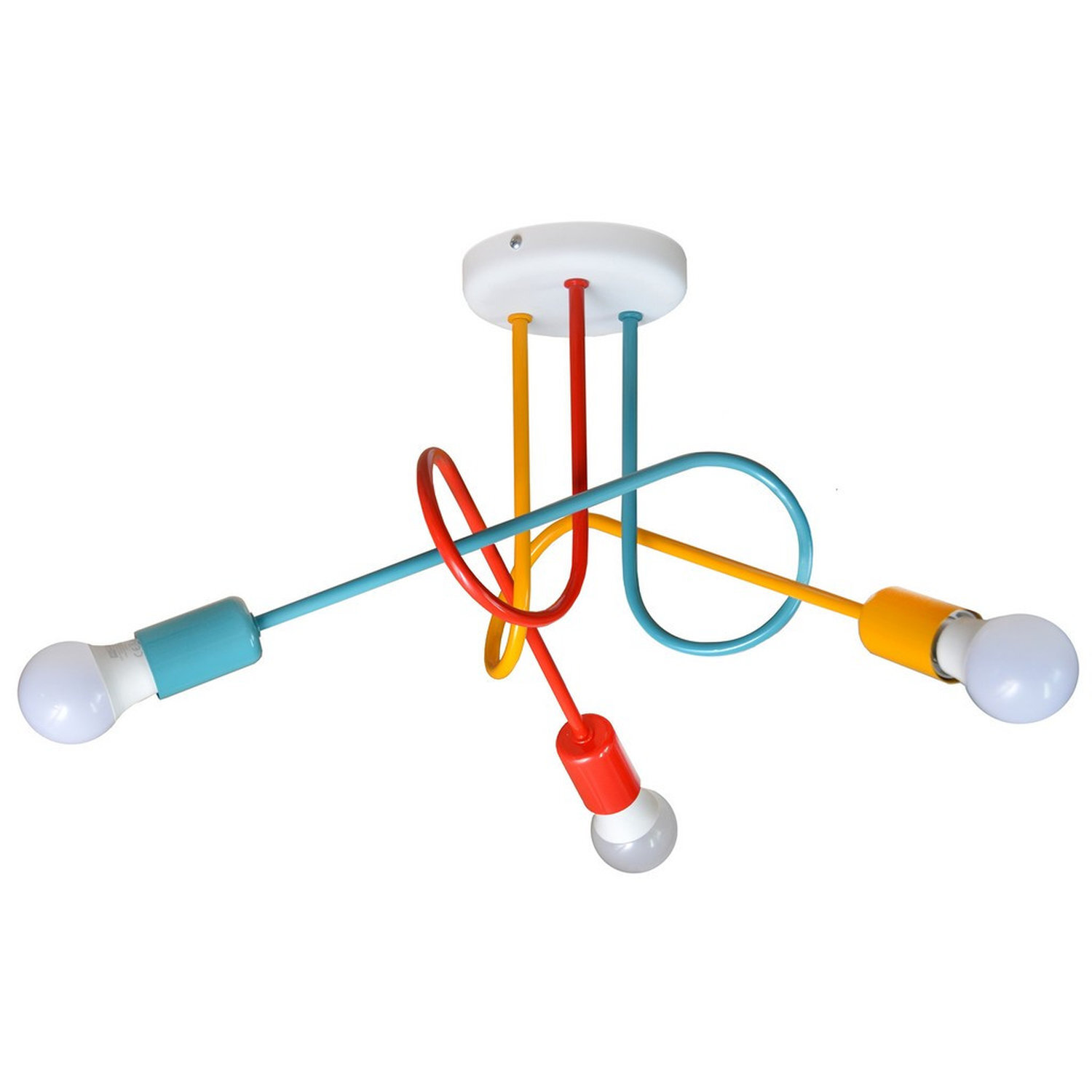 Helam Lighting Oxford Ceiling Light Multi-Coloured