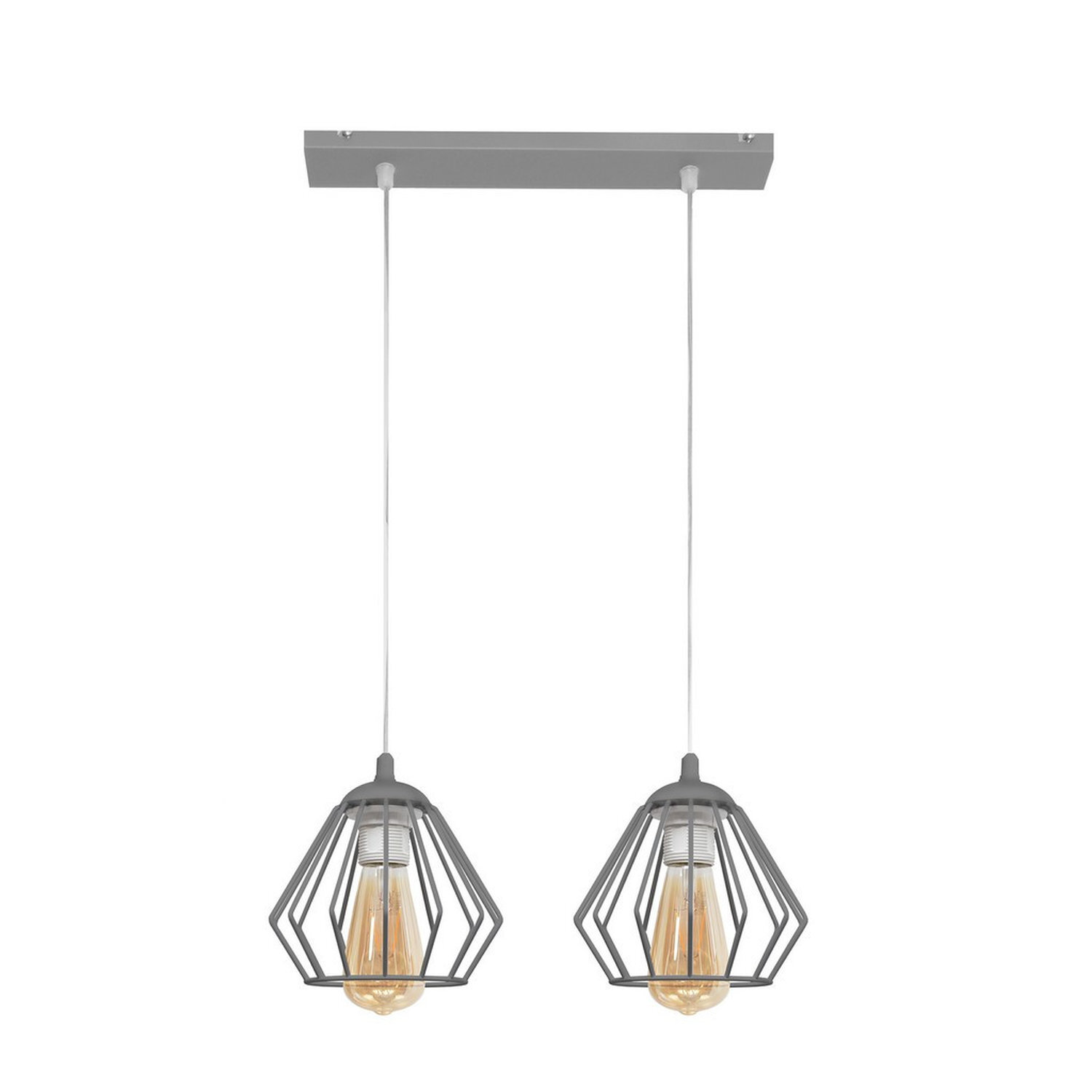 Helam Lighting Agat Pendant Light Grey