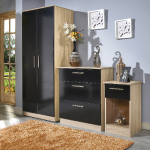 Carlton Ready Assembled Two Door Wardrobe