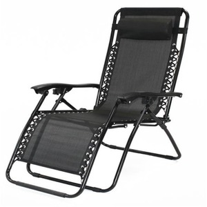 Grey Zero Gravity Garden Relaxer Chair