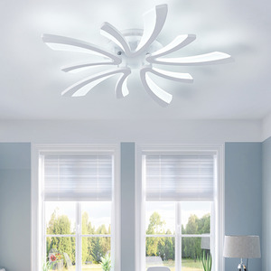 Silver / 50W / Dimmable V-Shaped LED Flush Light shot 998069