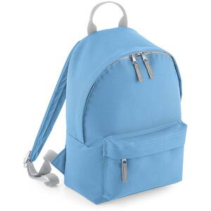 Mini Fashion Backpack - Sky BlueLight Grey