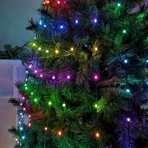 LED Multicolour Multi Function Digital Waterfall Christmas Lights for Trees