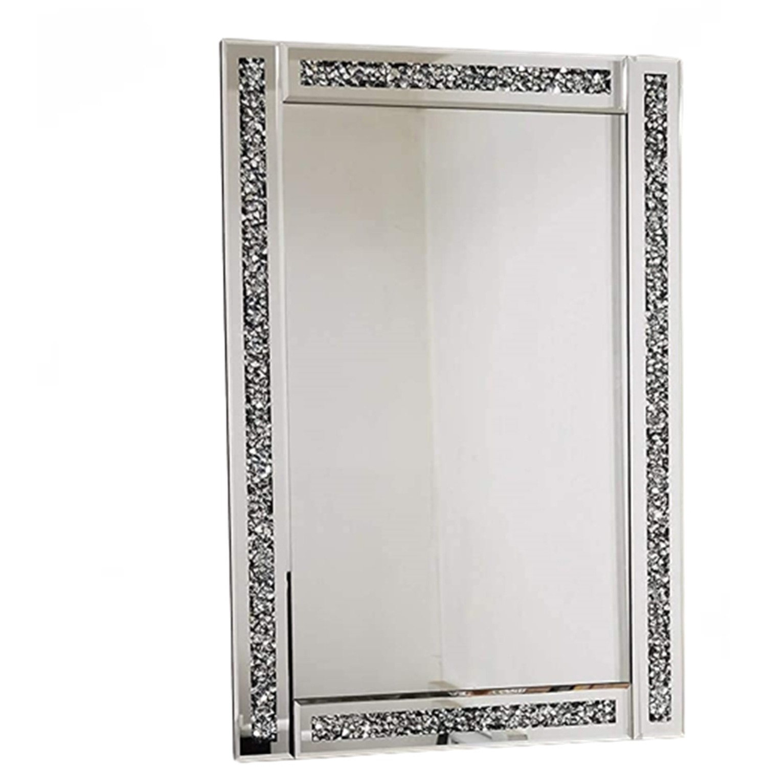 Image of Crushed Jewel Wall Mirror Loose Diamante&hellip;