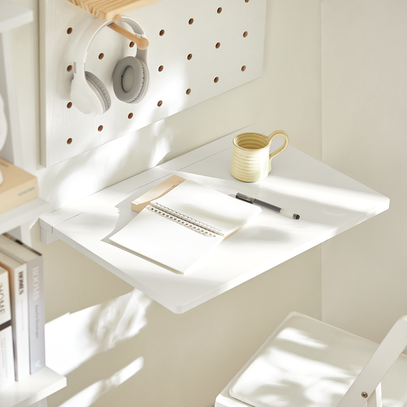 SoBuy Folding Wall-mounted Drop-leaf Table Kitchen Dining Table