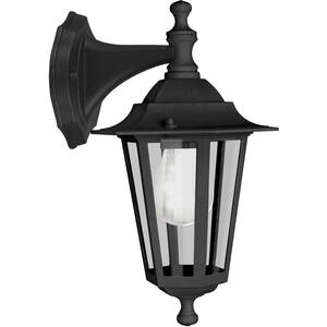EGLO Laterna 4 Lantern-Style Black Outdoor Light