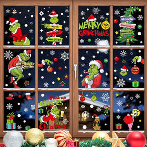 Merry PVC Christmas Window Sticker