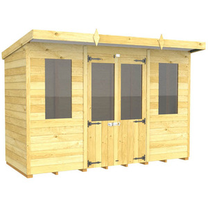 DIY Sheds 10x4 Pent Summer House