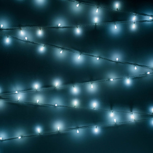 240 Cool White Bubble String Lights