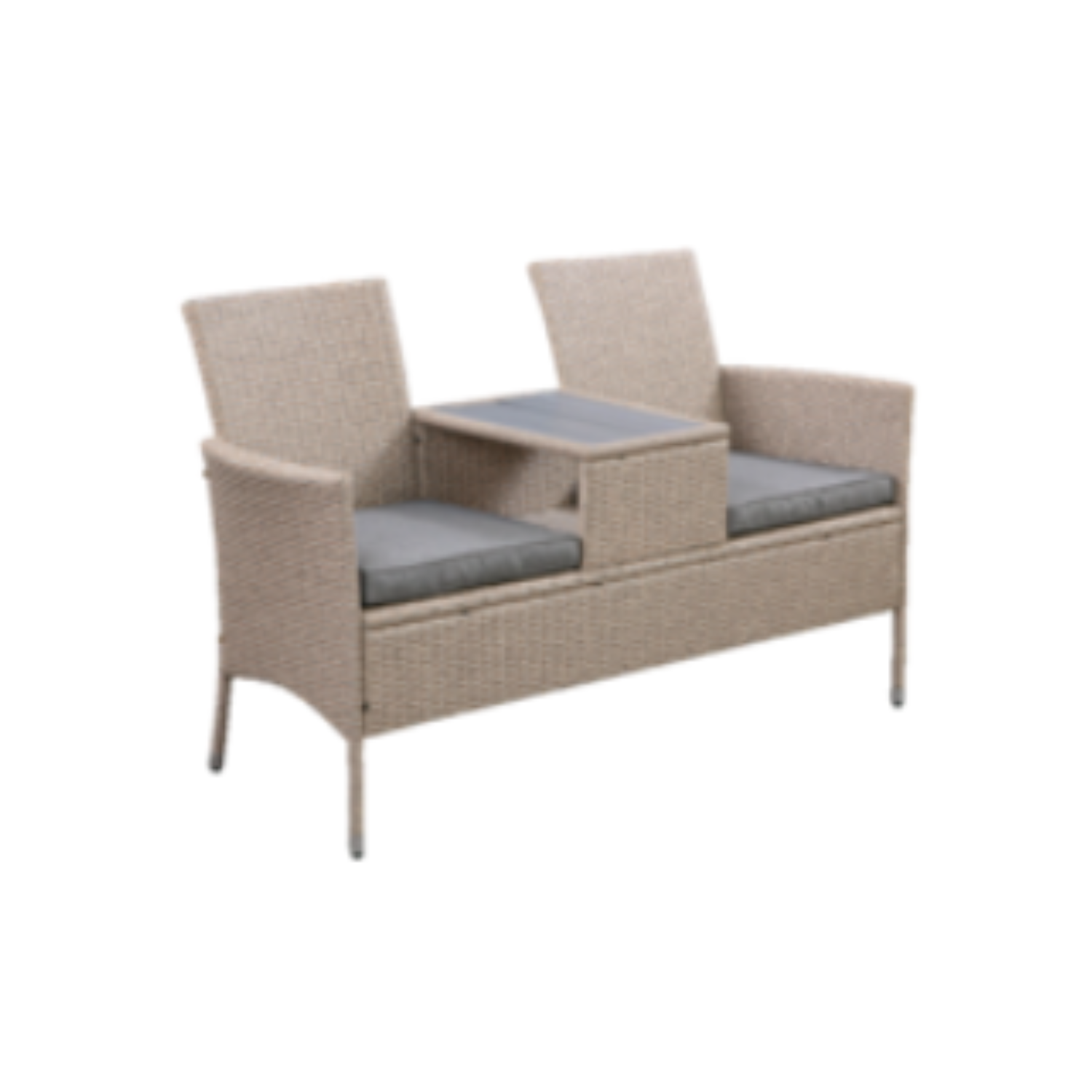 Buckden Outdoor 2 Seat Chair Natural - Natural