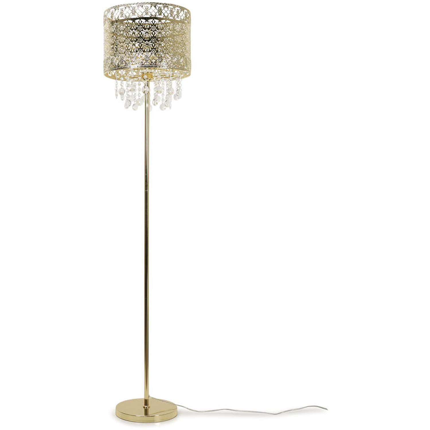 Image of Enna Gold Moroccan Floor Lamp With&hellip;