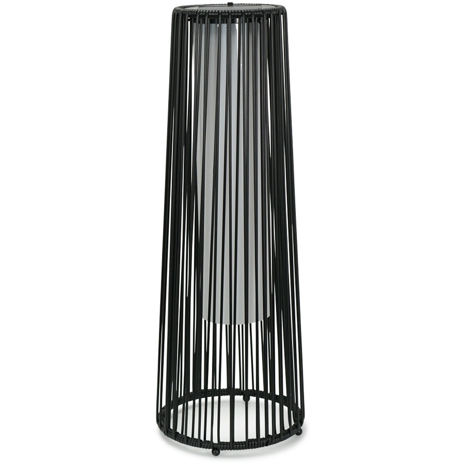 20pc Lobster Pot Solar String Lights - Black