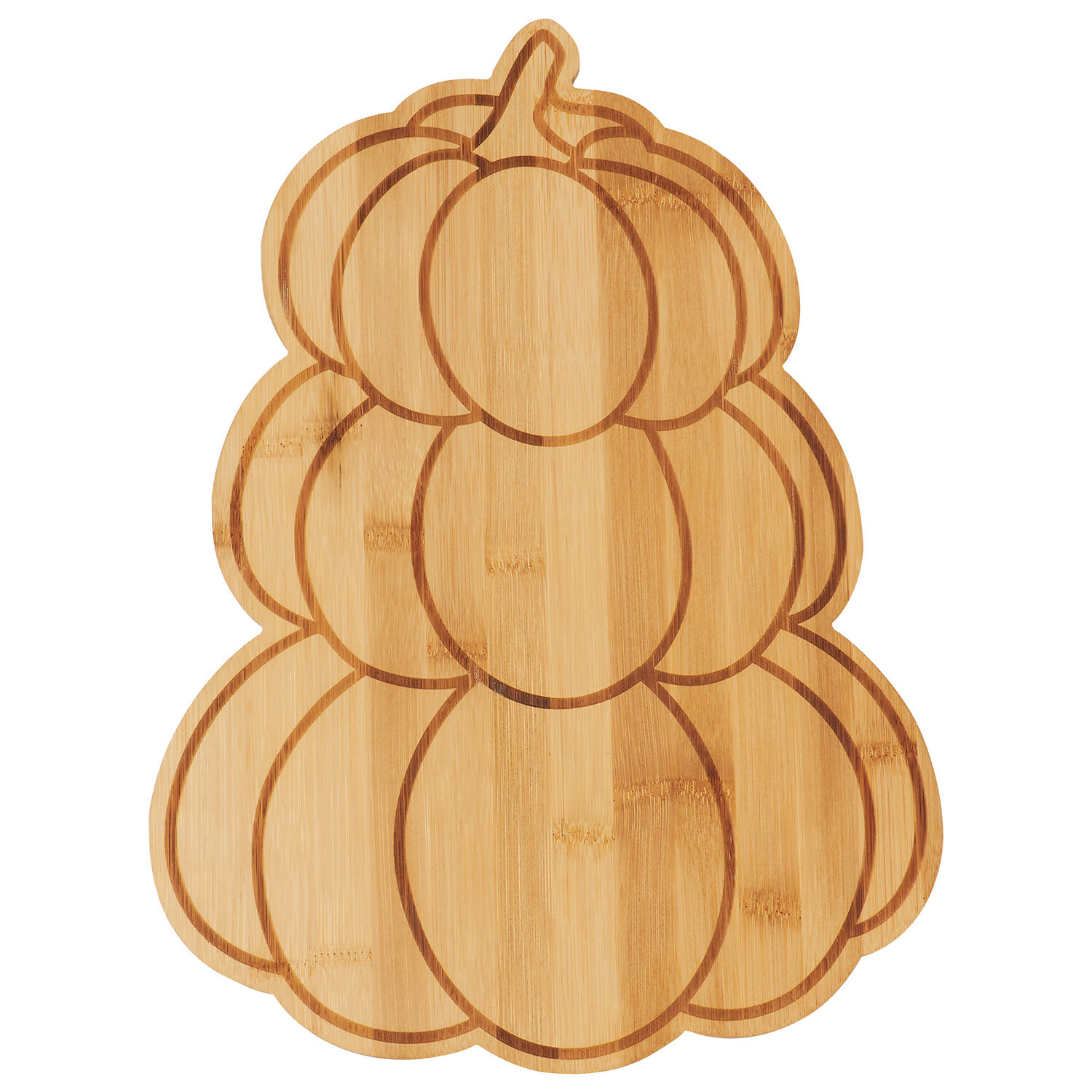 Image of Bamboo Pumpkin Board - Natural