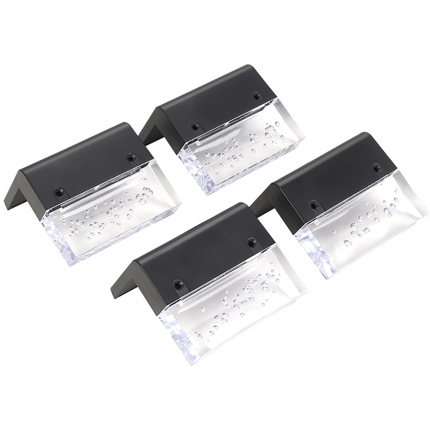 Image of Set of 4 Outdoor Solar-Powered RGB&hellip;