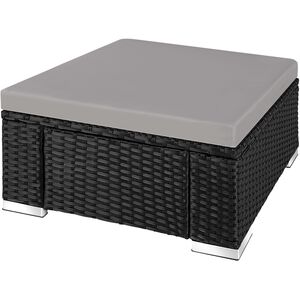 Rattan Stool Bitonto - Durable, UV-Resistant