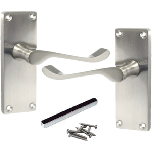 Victorian Scroll Lever Interior Latch Door Handle
